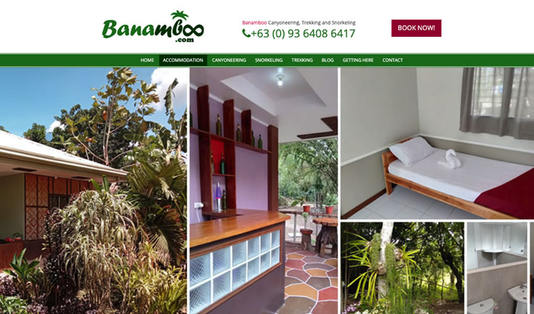 Tourist Accommodation Website