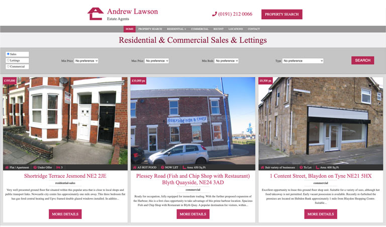 estate Agent Website